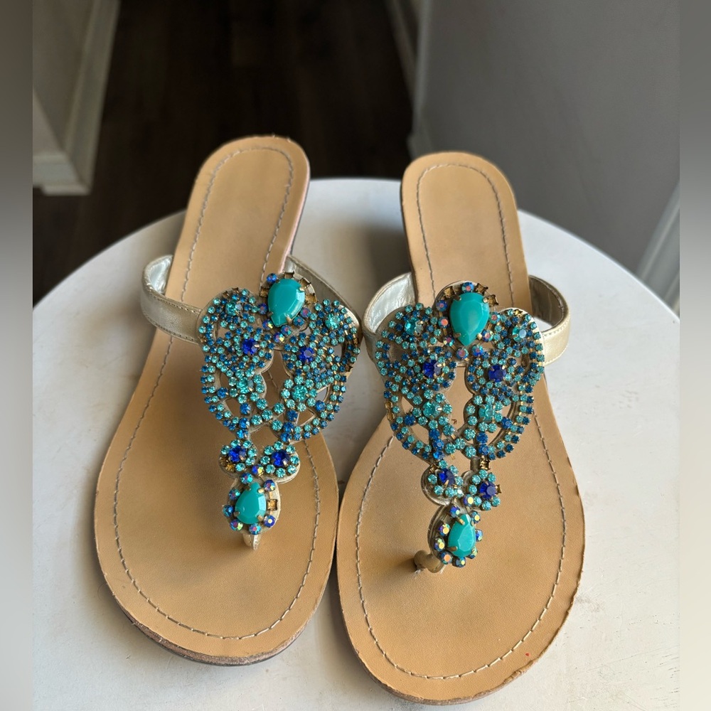 Madeline Stuart Bling Sandals